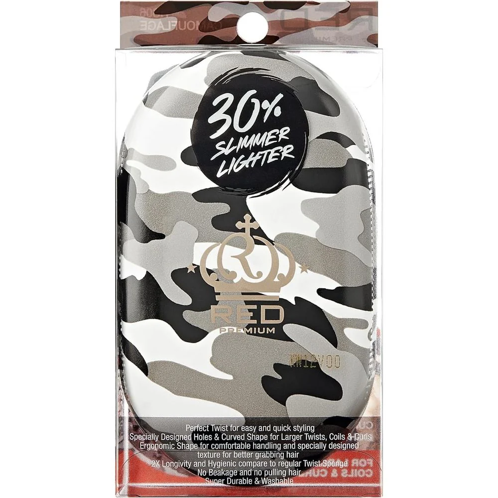 RED Premium Twist King Camouflage HS06 β Defined Natural Hair - Image 2