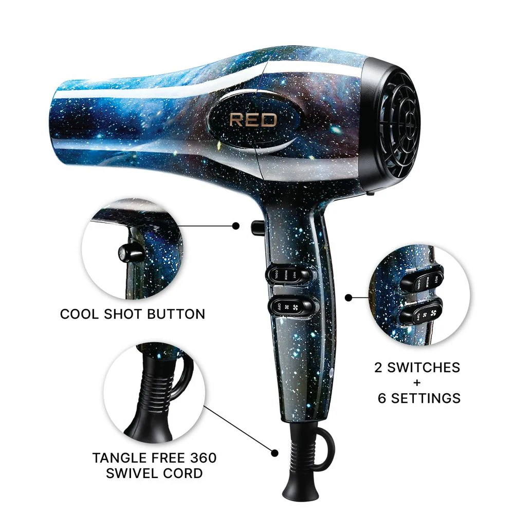 RED 3200 BD Designer Hair Brush - Image 2