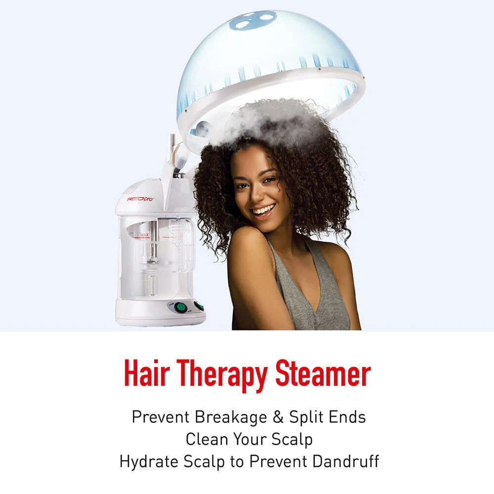Red Pro Hair Therapy 2-in-1 Hair and Facial Steamer - Image 5
