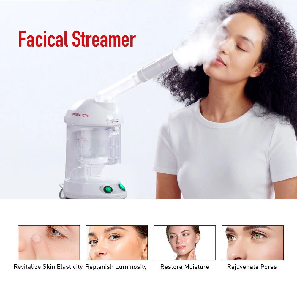 Red Pro Hair Therapy 2-in-1 Hair and Facial Steamer - Image 6