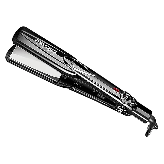 Red Pro Titanium Flat Iron 1 1/2" - Image 2