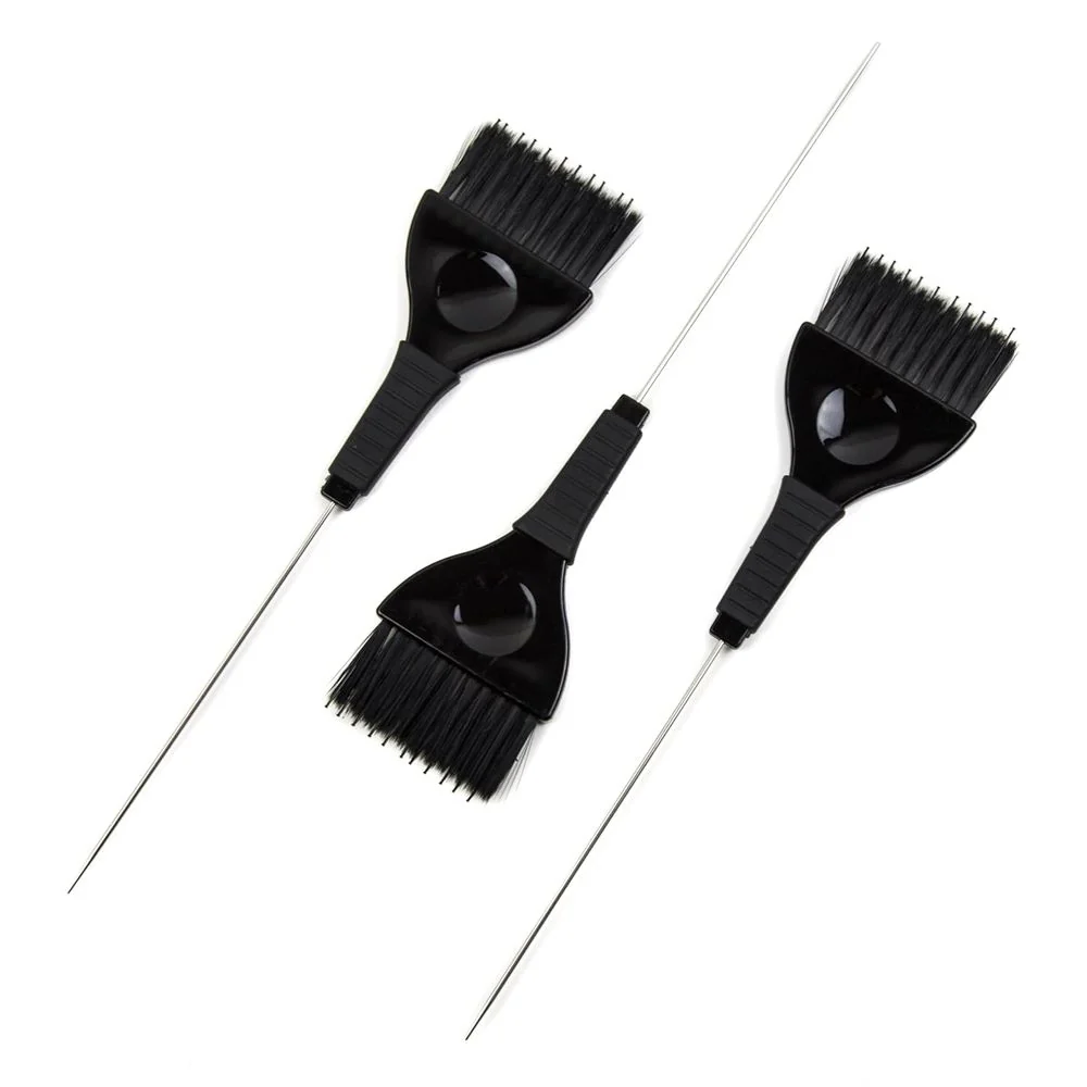 Red Professional Dual Tapered Dye Brush Pintail