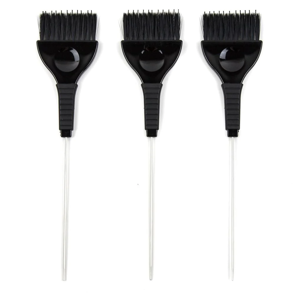Red Professional Dual Tapered Dye Brush Pintail - Image 2