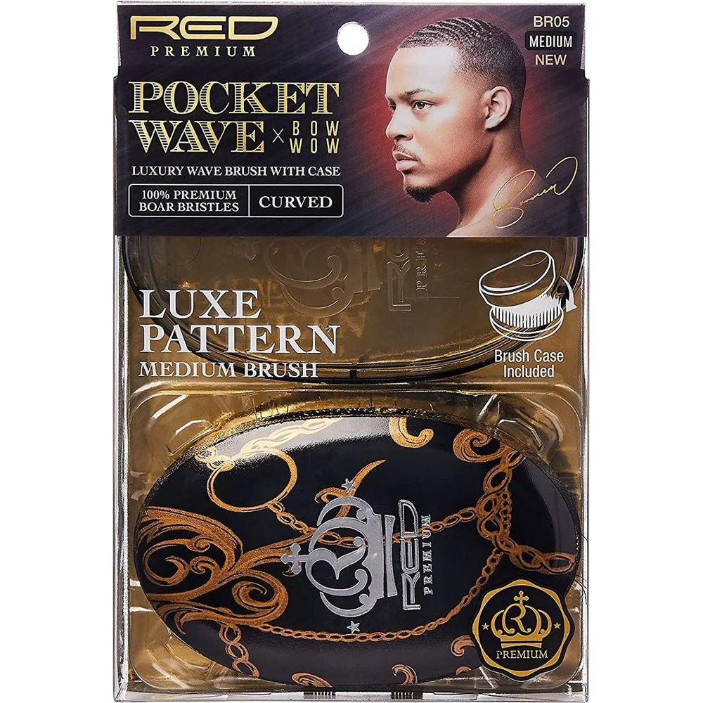RED Rocket Wave X Bow Wow Brush - Medium Bristle - Image 3