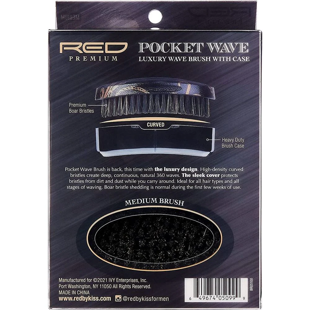 RED Rocket Wave X Bow Wow Brush - Medium Bristle - Image 4
