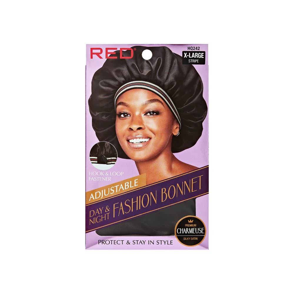 RED Day & Night Fashion Bonnet – XL - Image 4