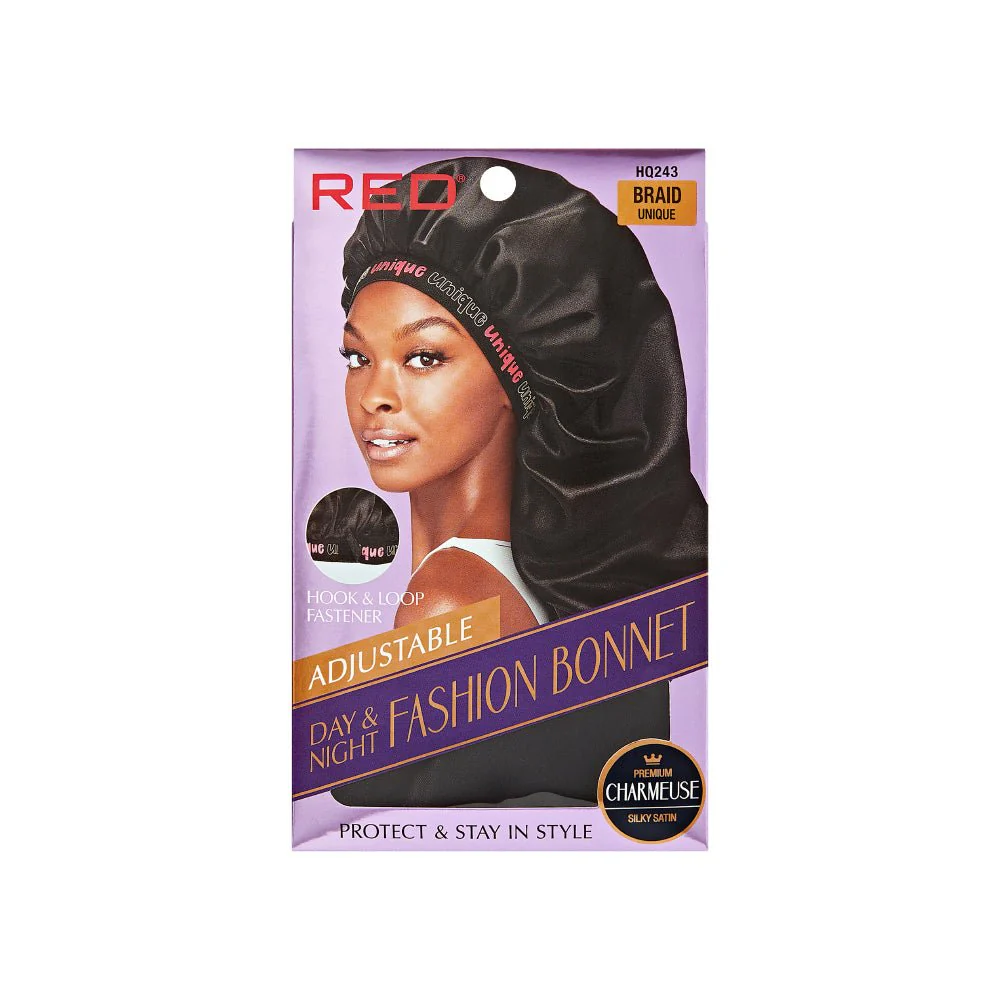 RED Day & Night Fashion Bonnet – XL - Image 5