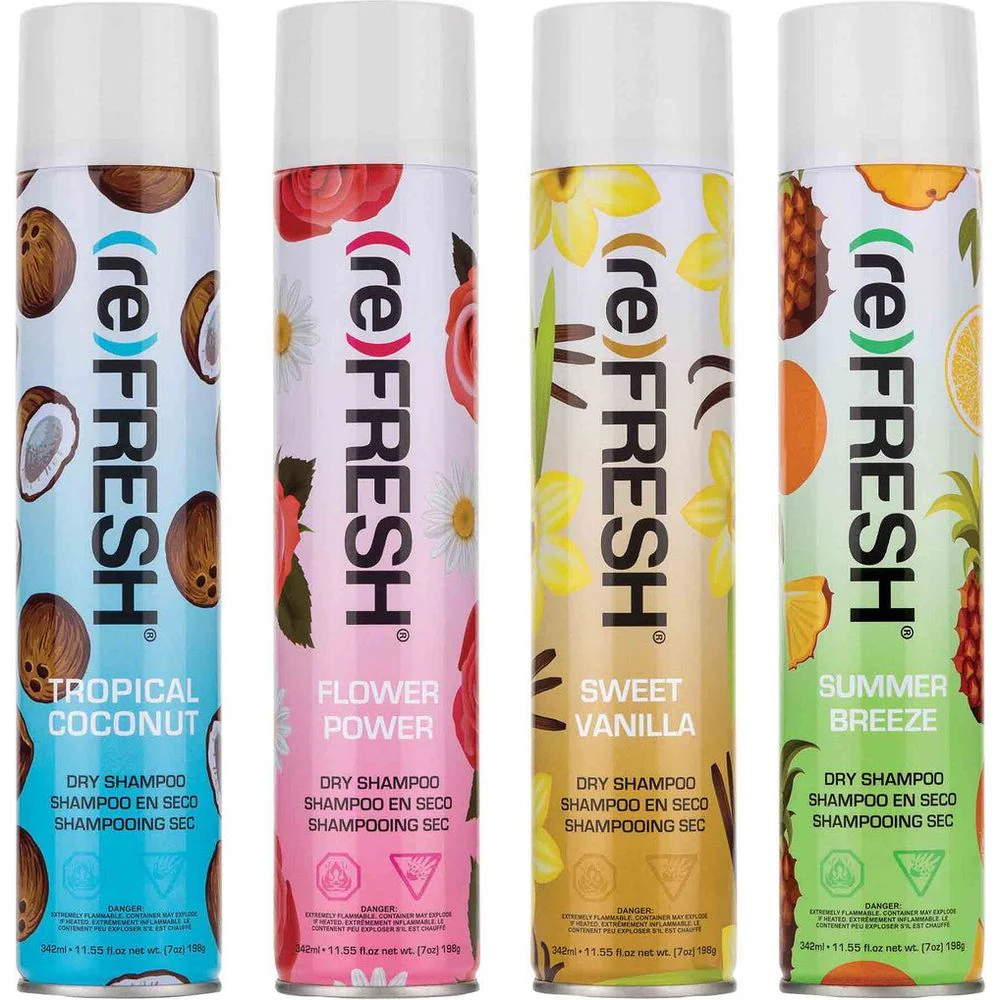 Refresh Dry Shampoo - Tropical Coconut & Vanilla 11.55 oz