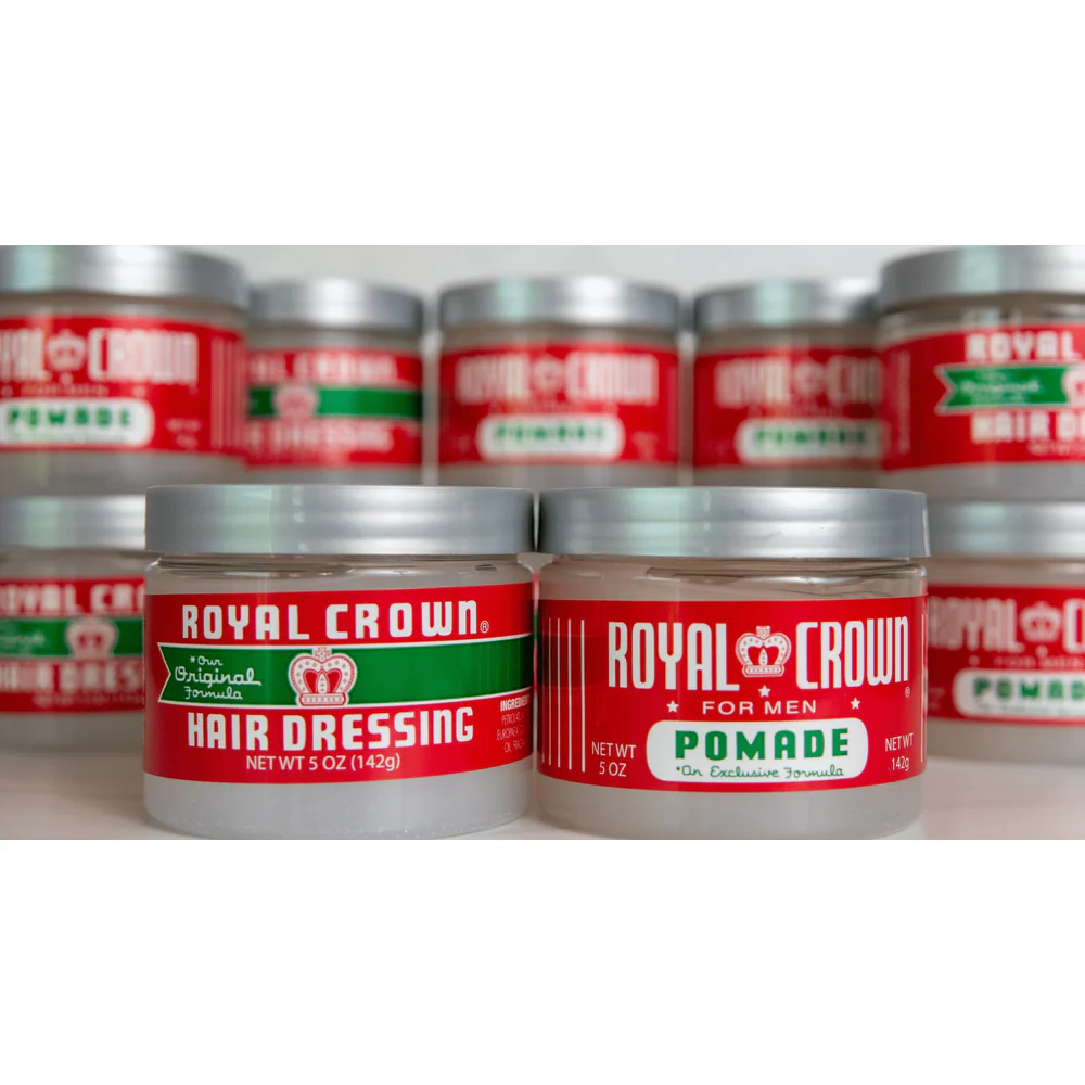 Royal Crown Hair Dressing and Pomade for Men