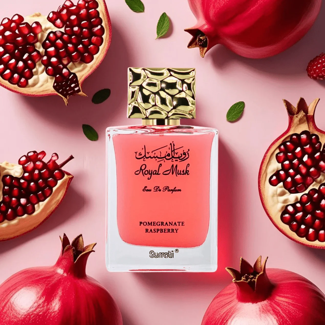 Royal Musk Pomegranate Raspberry EDP by Surrati – 3.4 oz - Image 6
