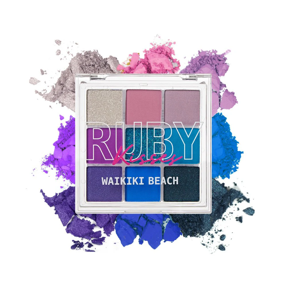 Ruby Kisses 2-in-1 Makeup Palette โ For Eyes & Face - Image 12