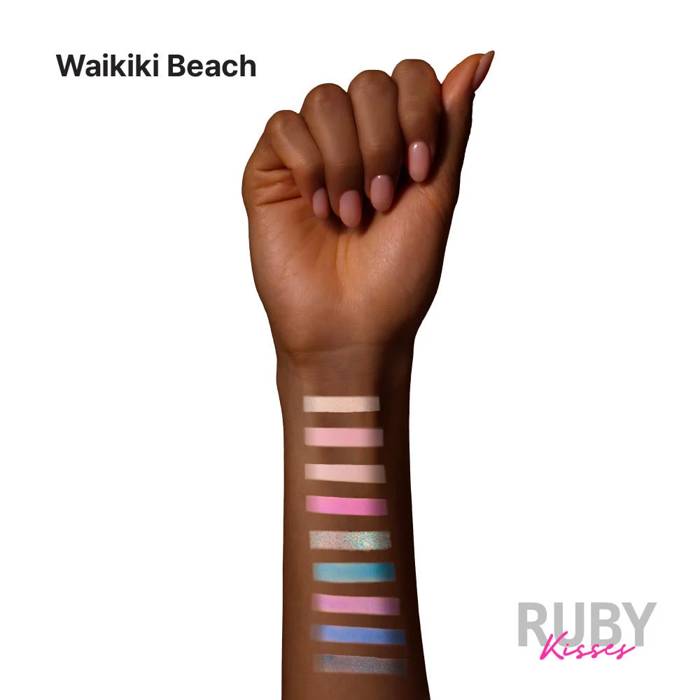 Ruby Kisses 2-in-1 Makeup Palette โ For Eyes & Face - Image 14