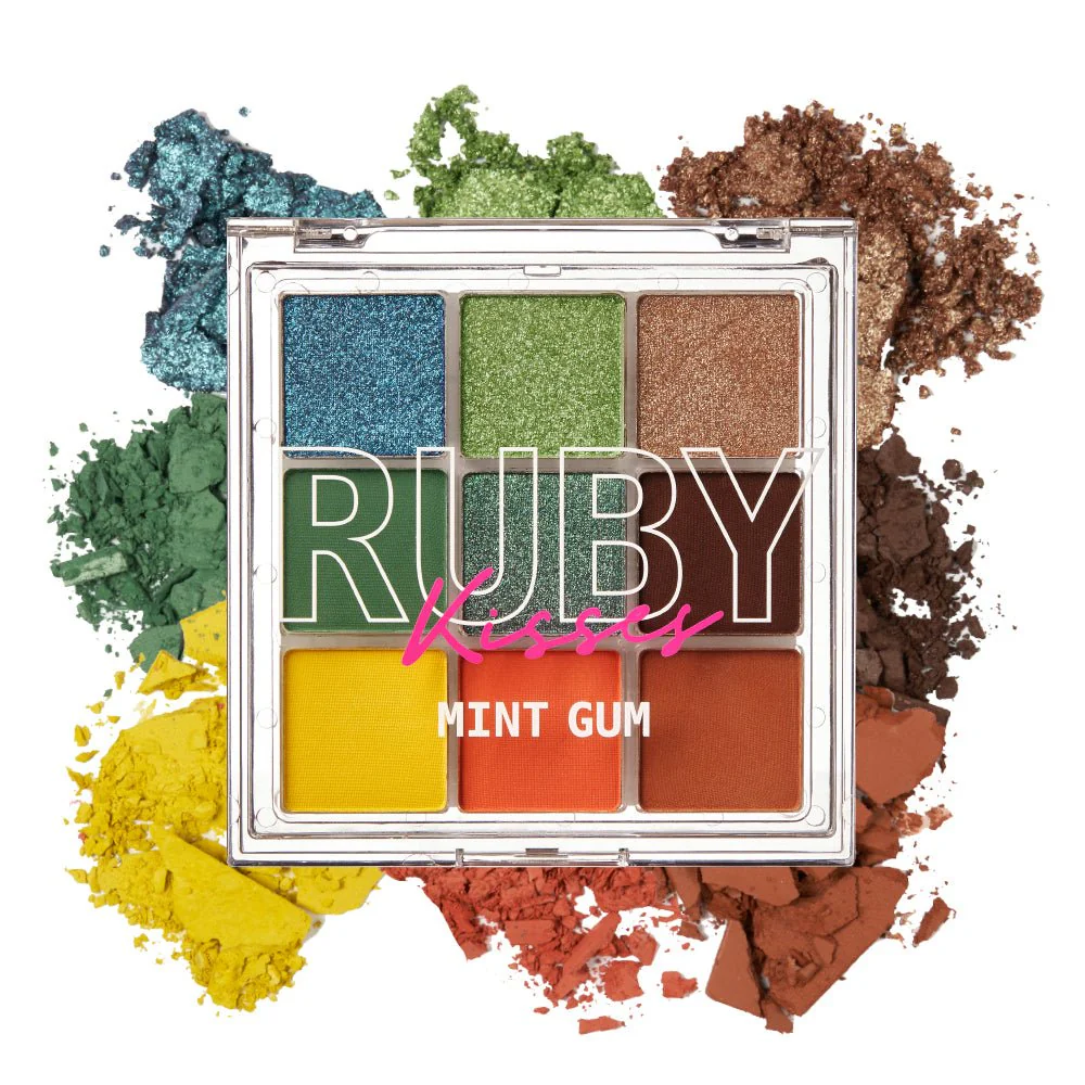 Ruby Kisses 2-in-1 Makeup Palette โ For Eyes & Face - Image 3