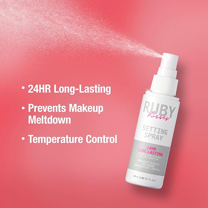 Ruby Kisses 24hr Long Lasting Setting Spray – 1.69 Fl Oz - Image 3
