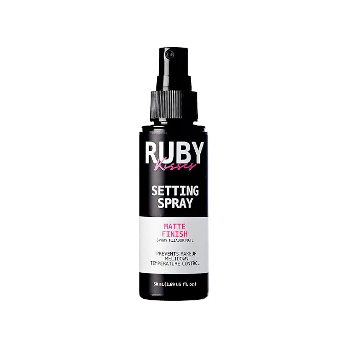 Ruby Kisses 24Hr Never Touch Up Matte Finish Setting Spray β 1.69 Fl Oz