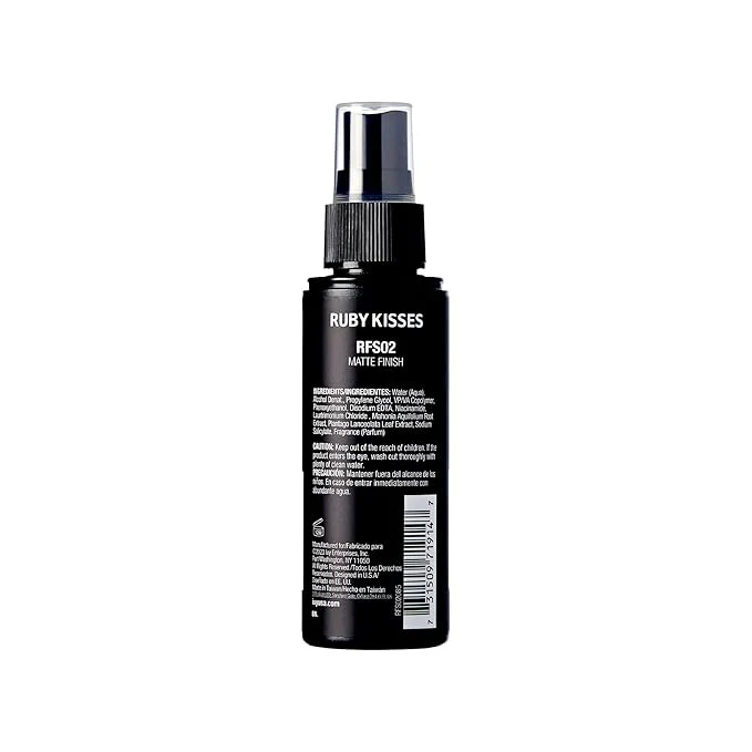 Ruby Kisses 24Hr Never Touch Up Matte Finish Setting Spray β 1.69 Fl Oz - Image 2