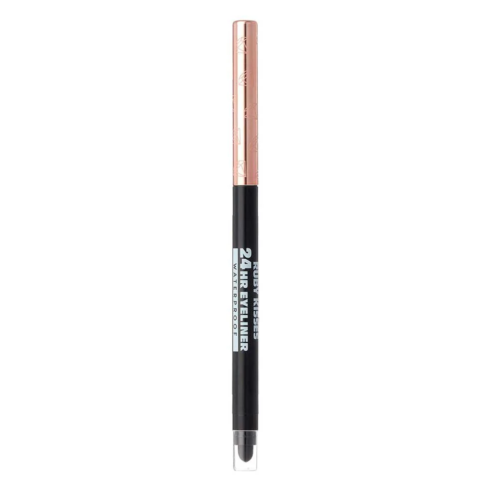 Ruby Kisses 24HR Waterproof Eyeliner β Built-In Smudger & Sharpener - Image 6