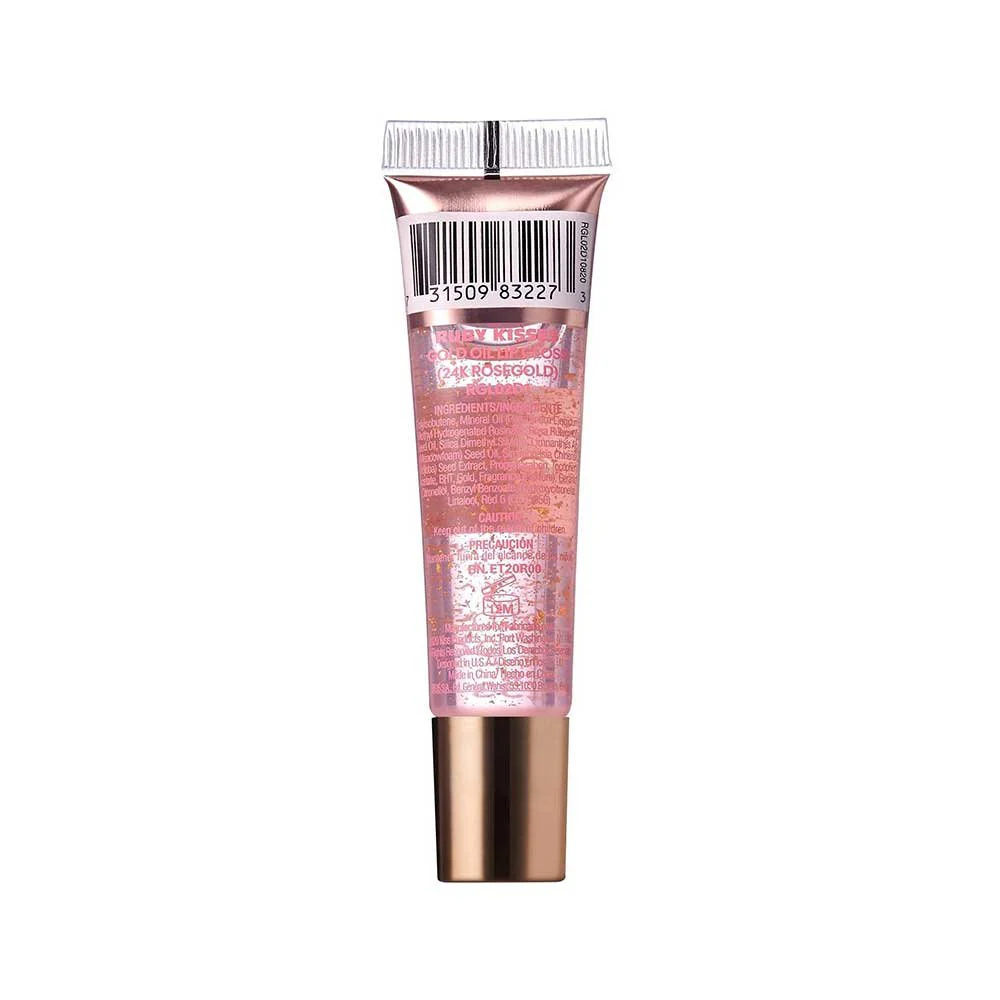 Ruby Kisses 24K Gold Lip Gloss – Real Gold Flakes - Image 4