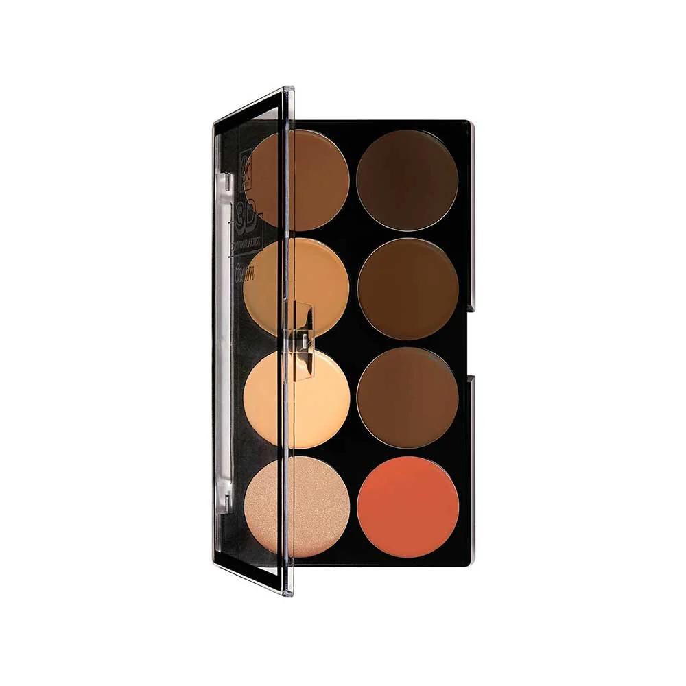 Ruby Kisses 3D Contour Cream Multi-Palette with Highlighter & Blush β 3 Shades - Image 13