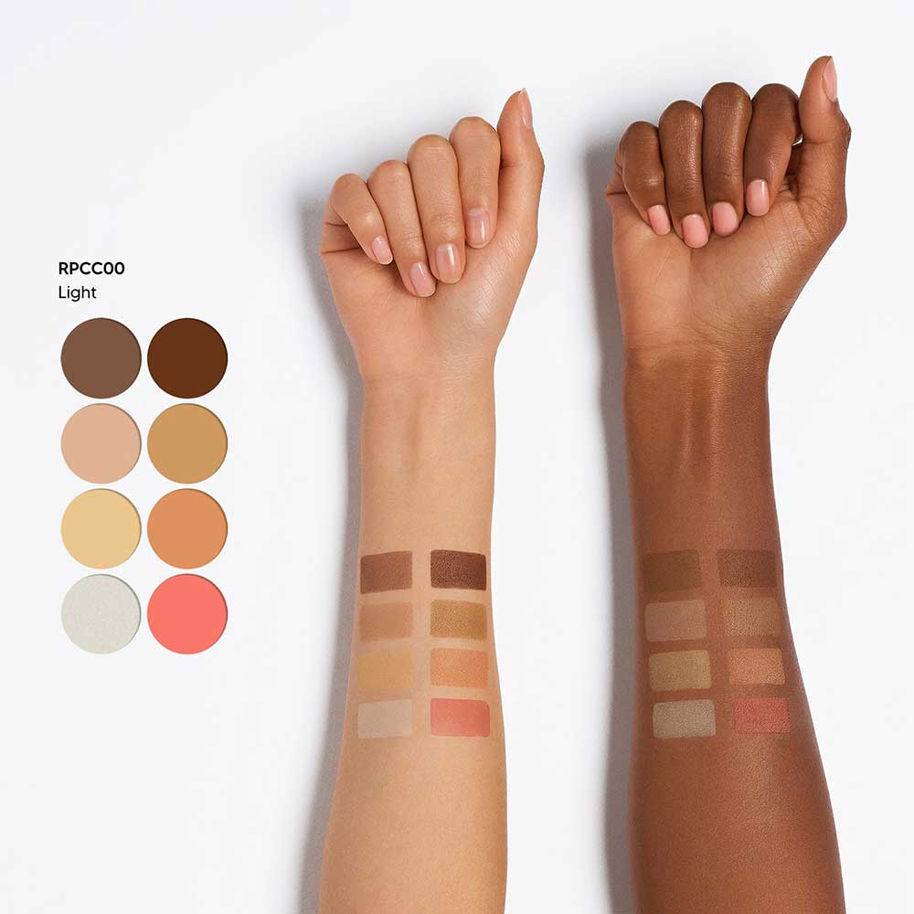 Ruby Kisses 3D Contour Cream Multi-Palette with Highlighter & Blush β 3 Shades - Image 6