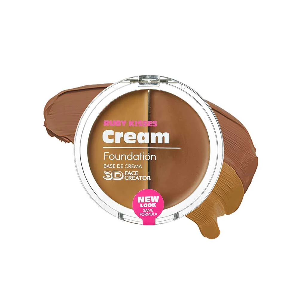 Ruby Kisses 3D Face Creator – Duo Cream Foundation & Concealer - Image 13