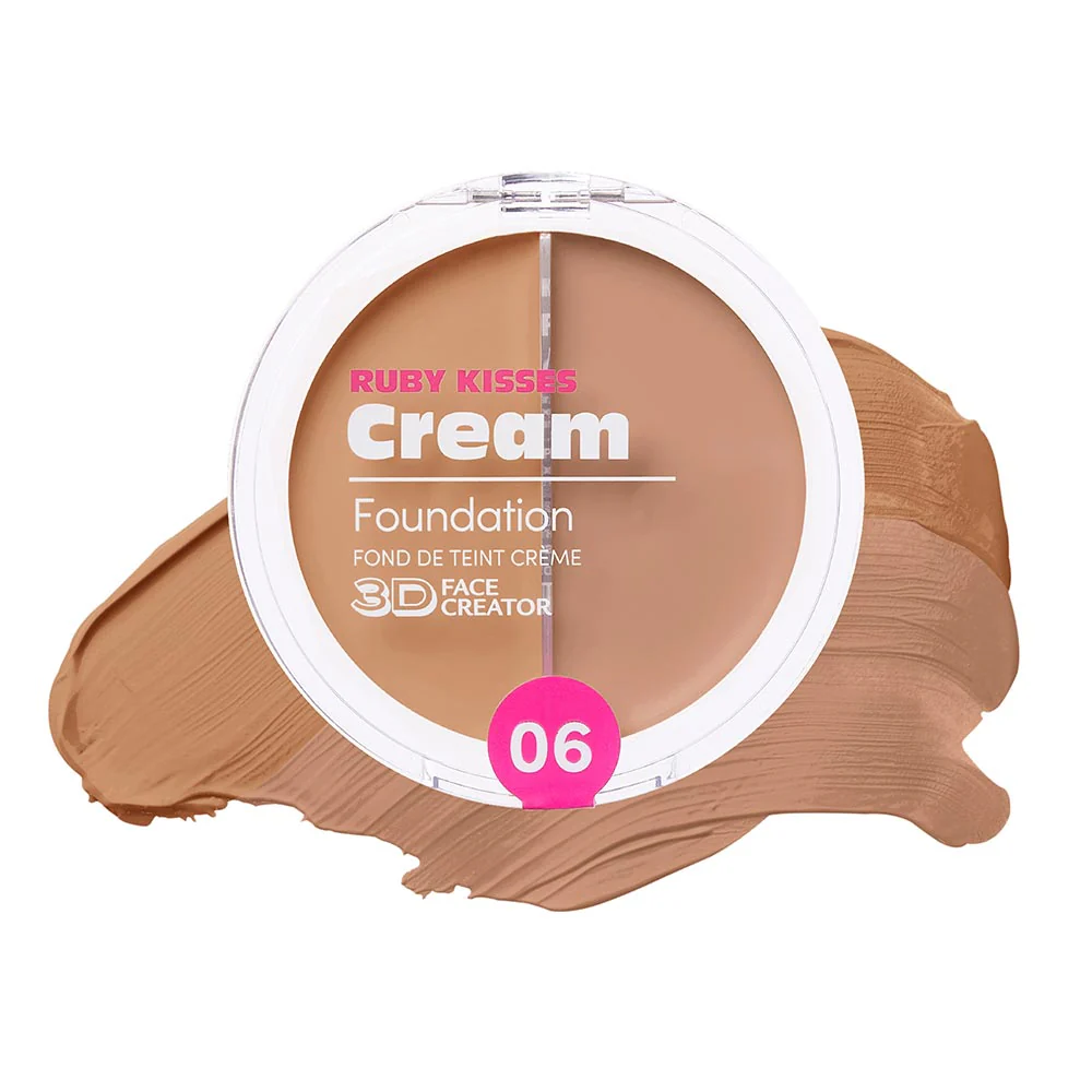 Ruby Kisses 3D Face Creator – Duo Cream Foundation & Concealer - Image 11
