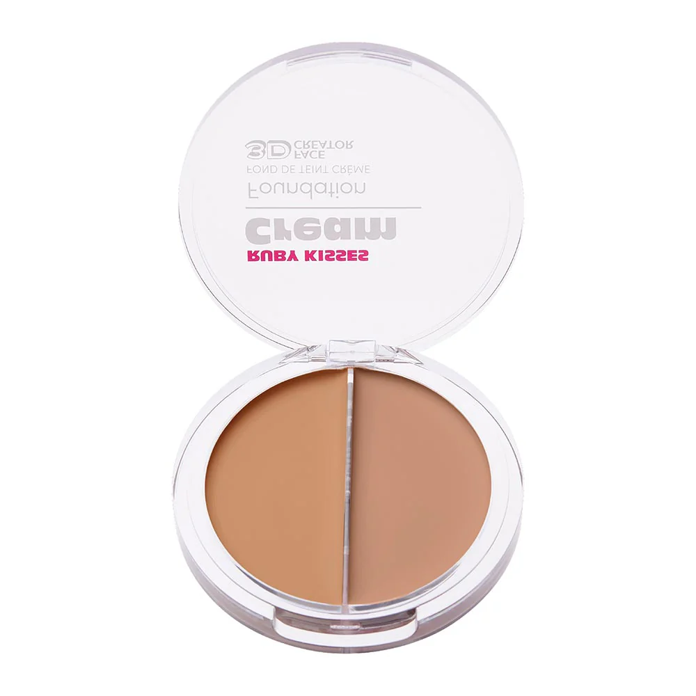 Ruby Kisses 3D Face Creator – Duo Cream Foundation & Concealer - Image 13