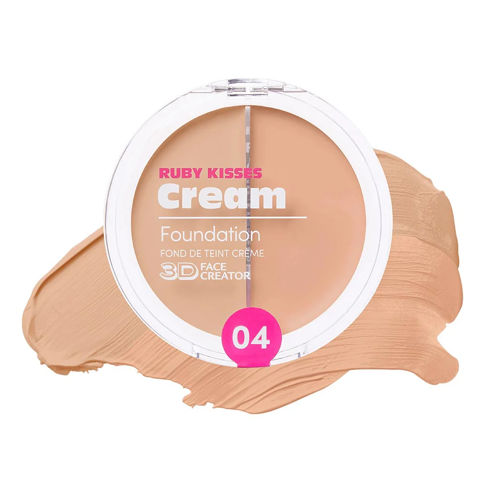 Ruby Kisses 3D Face Creator – Duo Cream Foundation & Concealer - Image 8