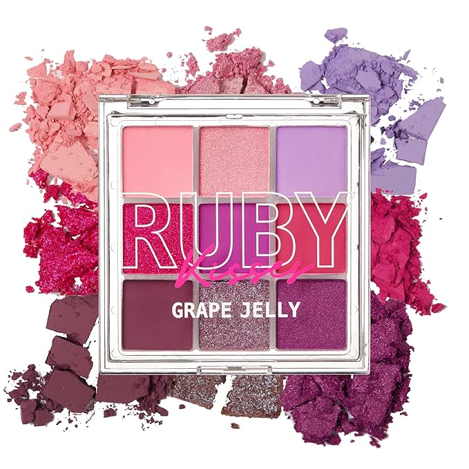 Ruby Kisses 9-Color Eyeshadow Palette - Image 11