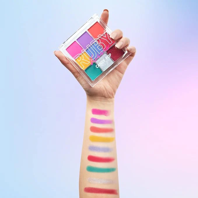 Ruby Kisses 9-Color Eyeshadow Palette - Image 4