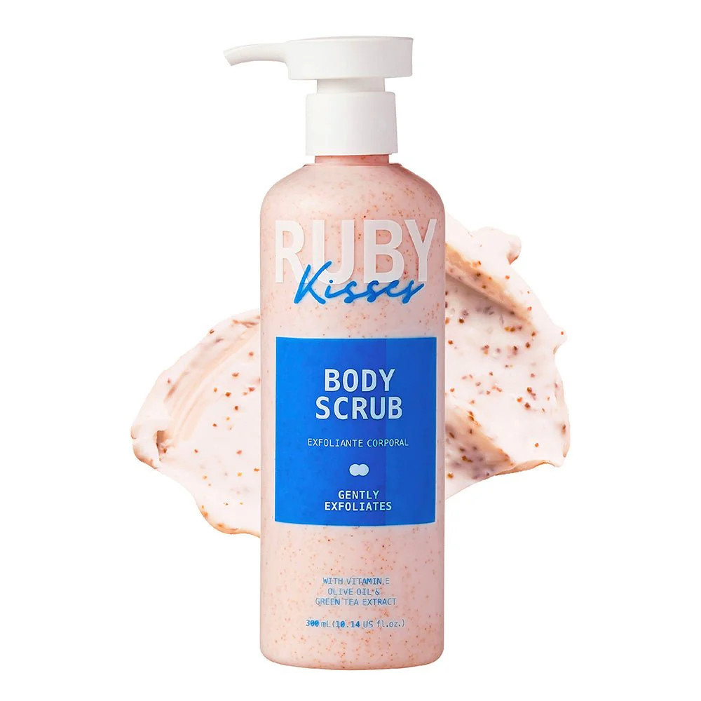 Ruby Kisses Body Scrub – Gently Exfoliate 300ml