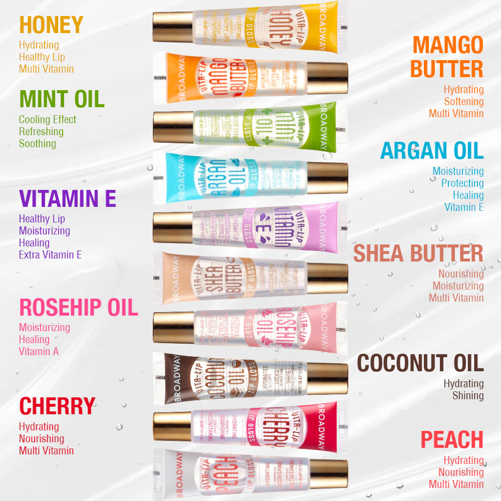 Ruby Kisses – Broadway High Shine Vita Oil Lip Gloss
