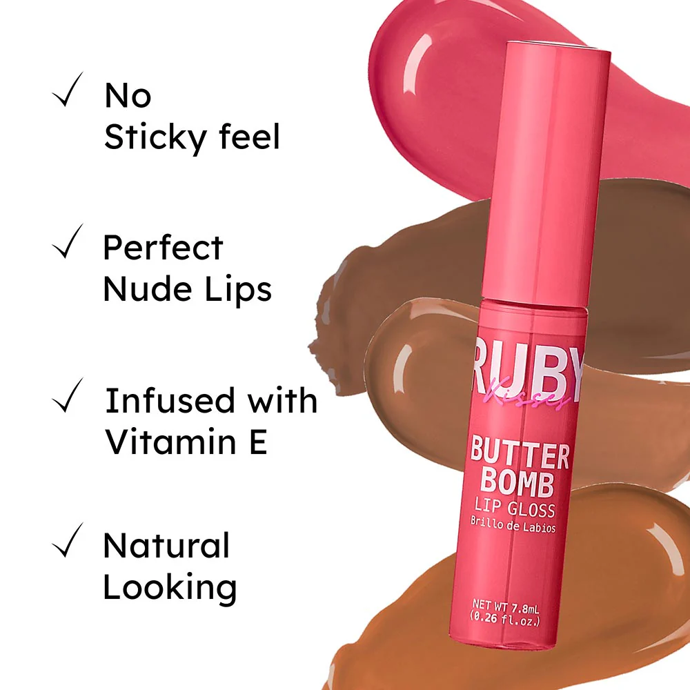 Ruby Kisses Butter Bomb Gloss - 12 Shades - Image 15