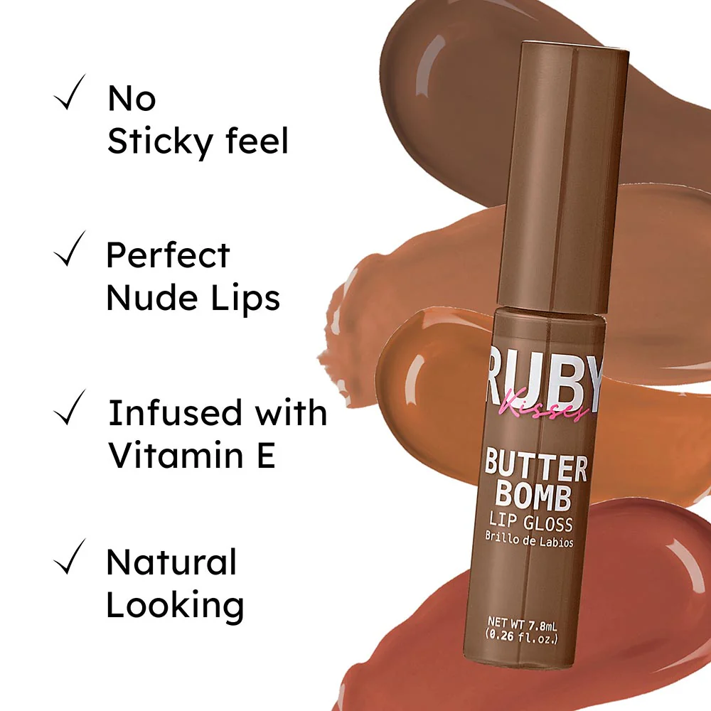 Ruby Kisses Butter Bomb Gloss - 12 Shades - Image 17