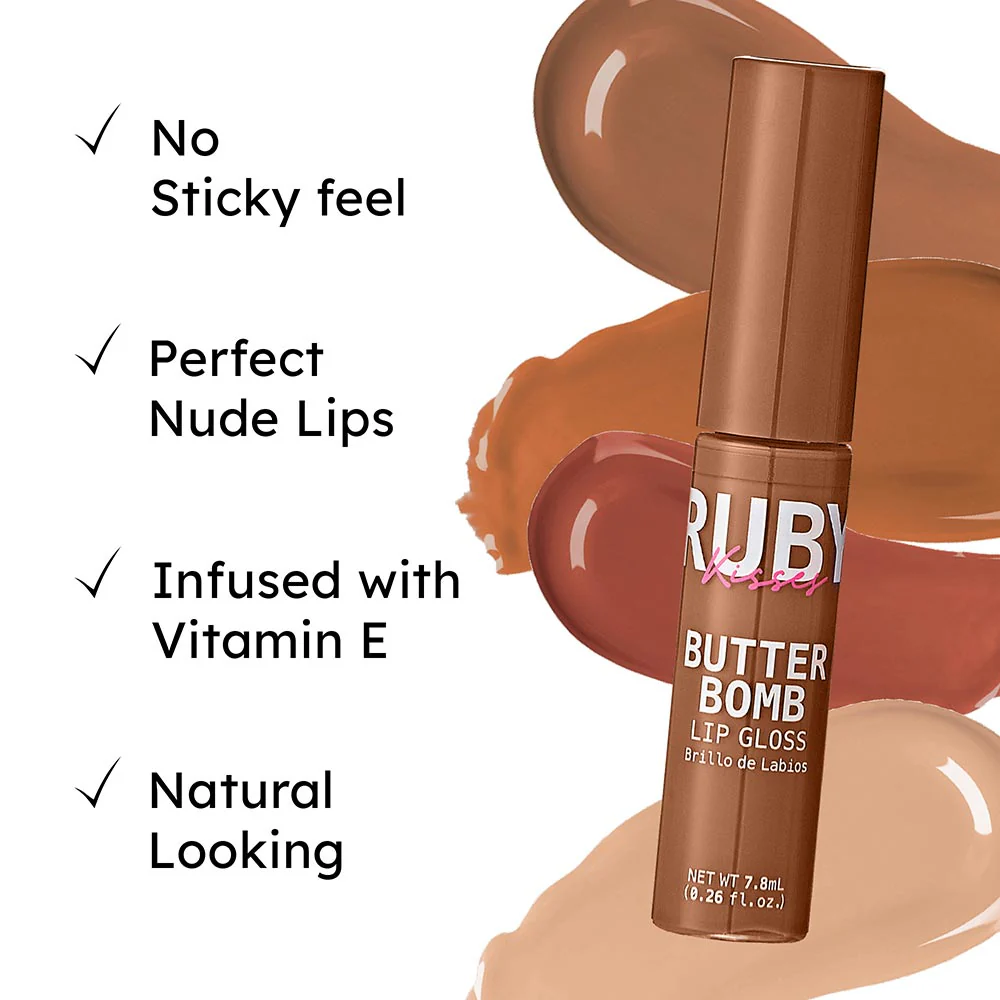 Ruby Kisses Butter Bomb Gloss - 12 Shades - Image 19