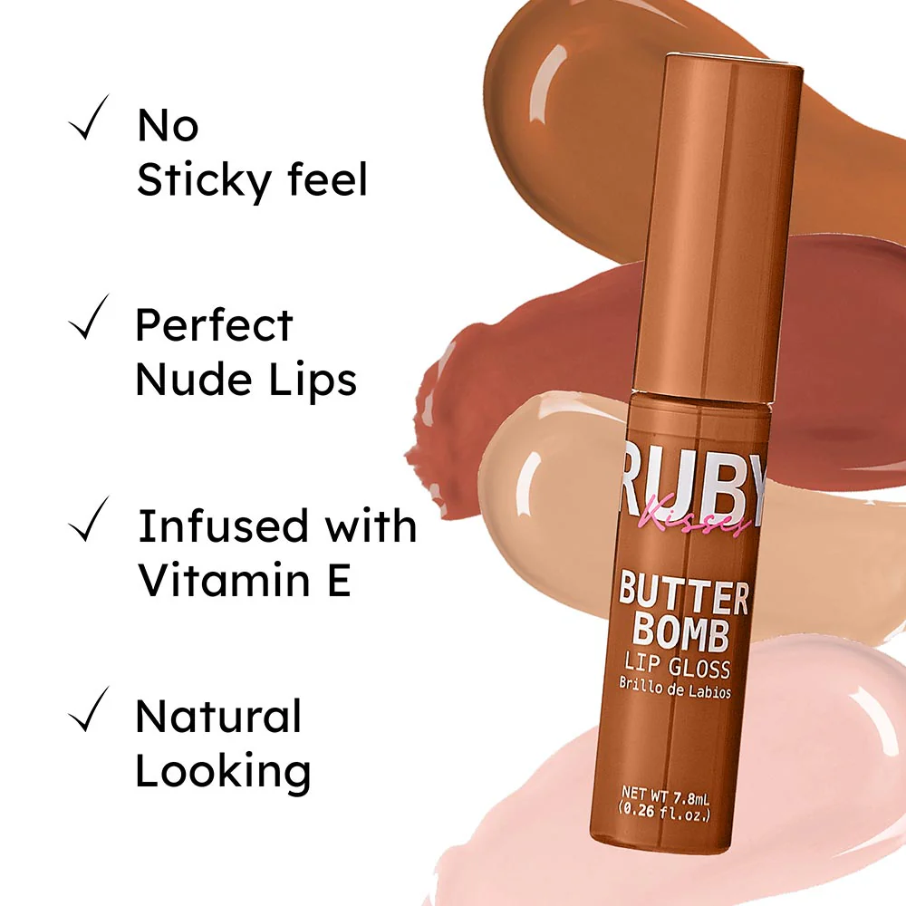 Ruby Kisses Butter Bomb Gloss - 12 Shades - Image 21