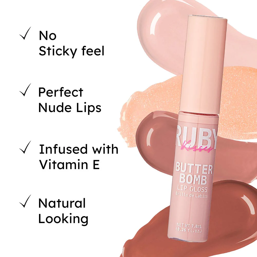 Ruby Kisses Butter Bomb Gloss - 12 Shades - Image 27