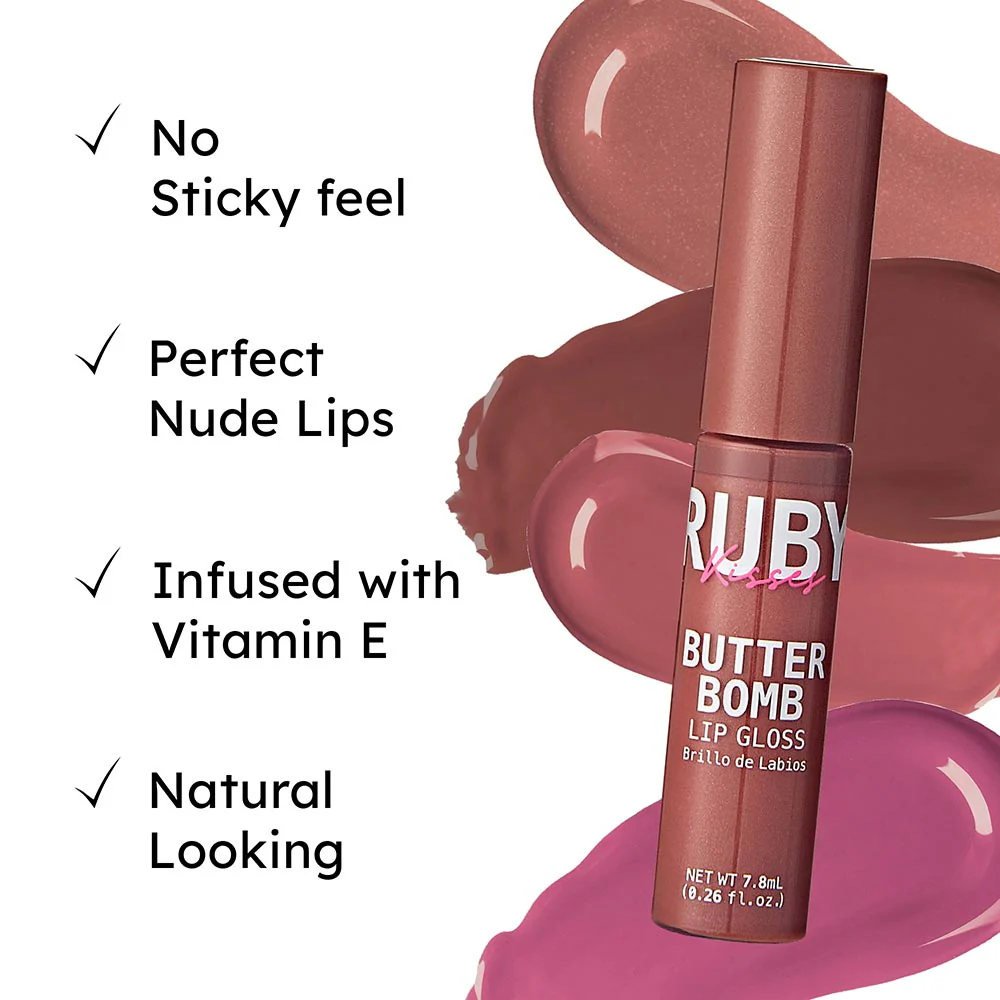 Ruby Kisses Butter Bomb Gloss - 12 Shades - Image 17