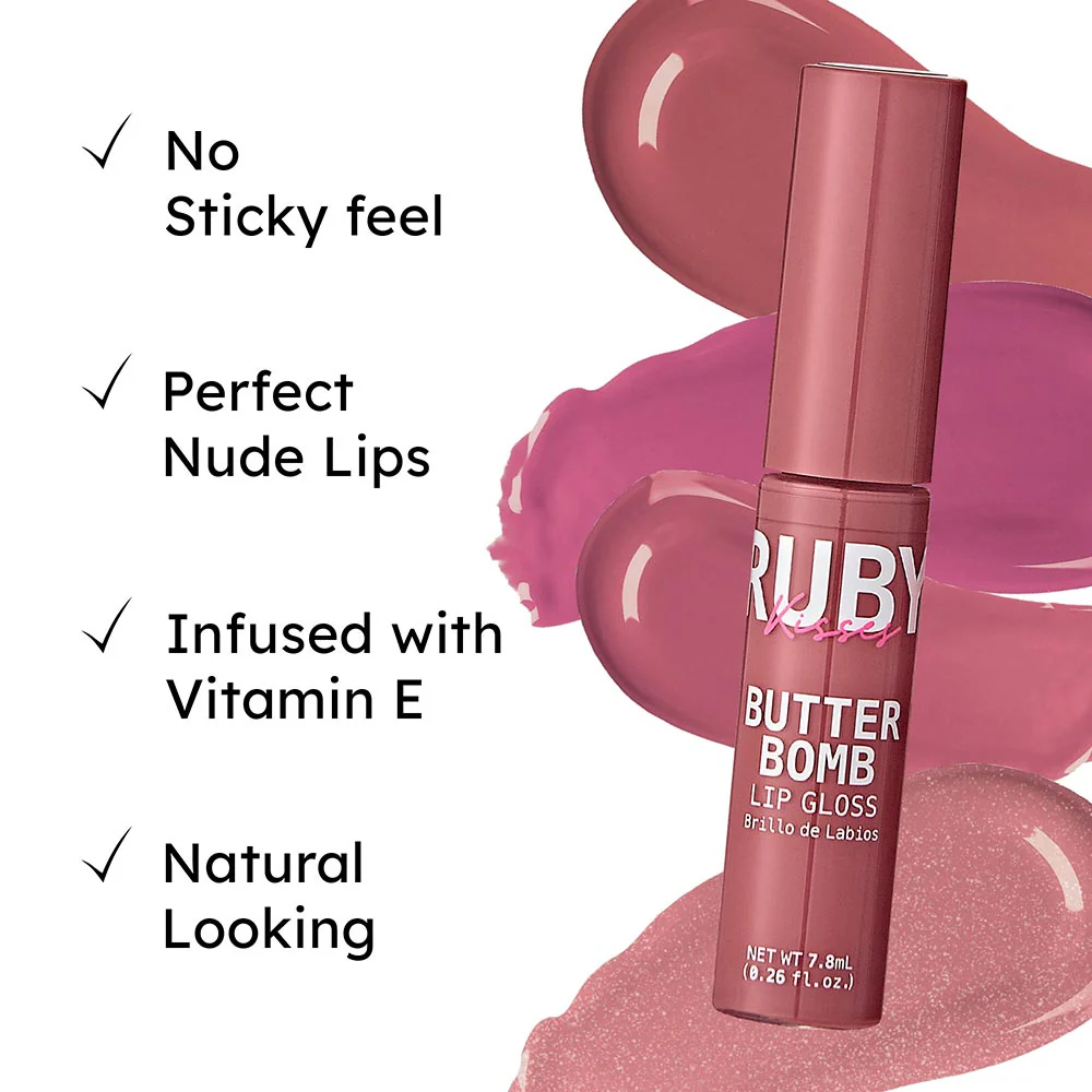 Ruby Kisses Butter Bomb Gloss - 12 Shades - Image 23