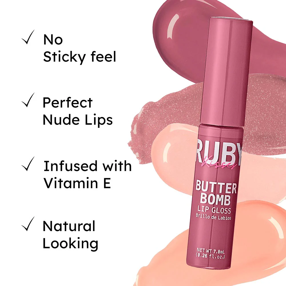 Ruby Kisses Butter Bomb Gloss - 12 Shades - Image 29