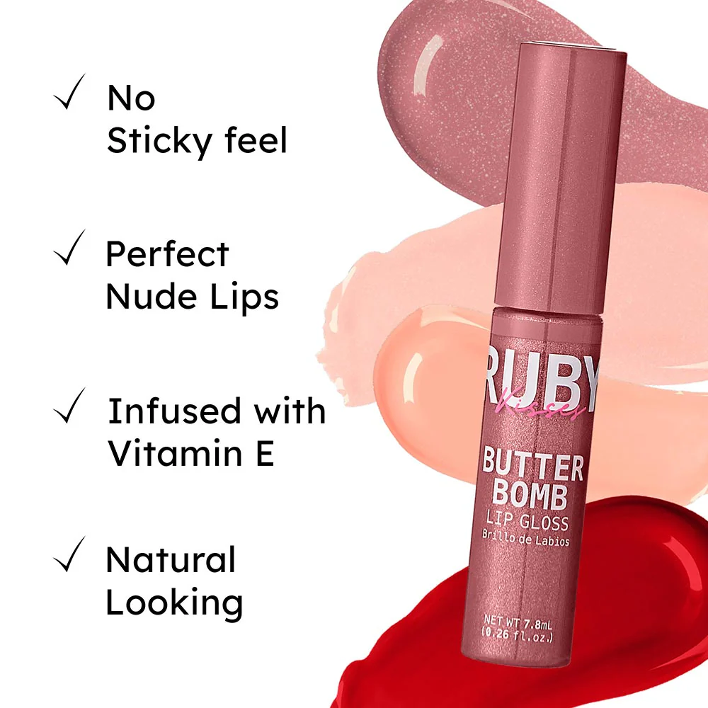 Ruby Kisses Butter Bomb Gloss - 12 Shades - Image 32