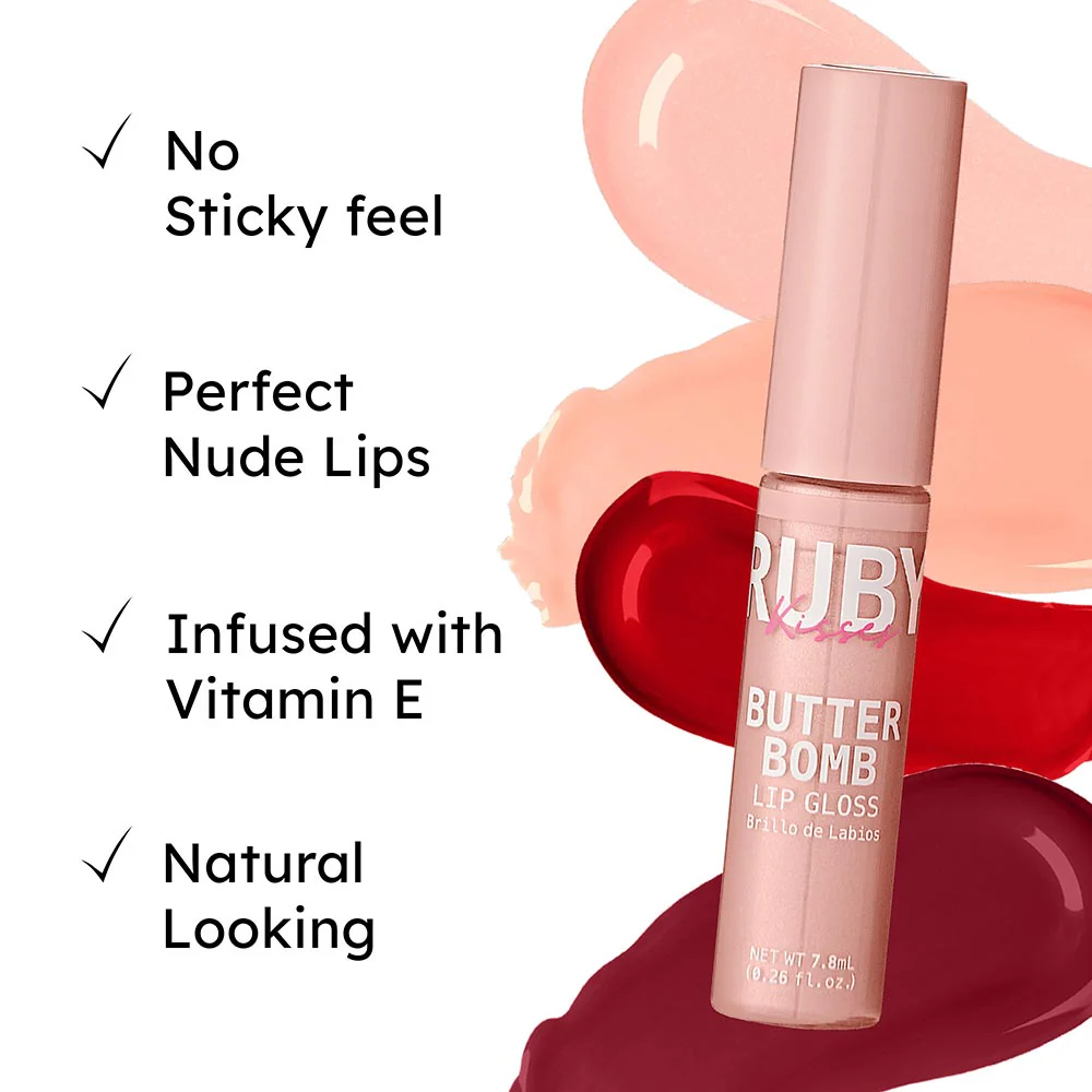 Ruby Kisses Butter Bomb Gloss - 12 Shades - Image 35