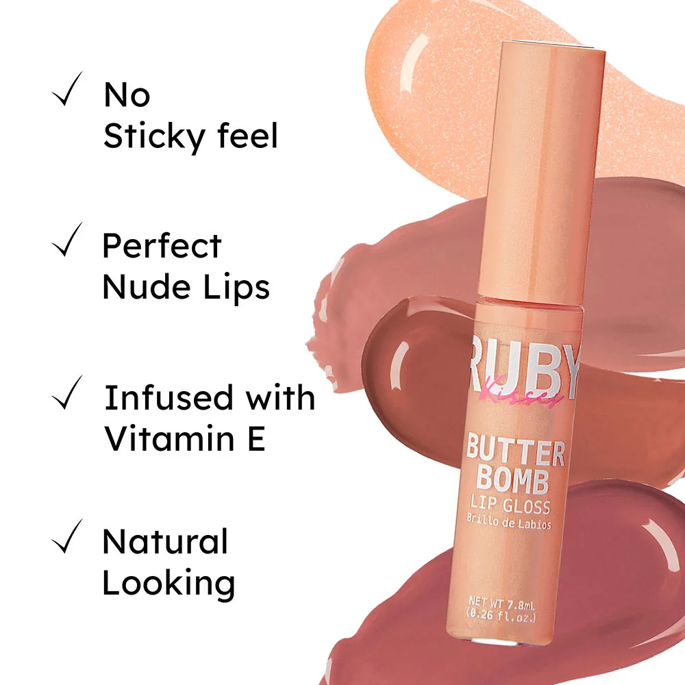 Ruby Kisses Butter Bomb Gloss - 12 Shades - Image 5