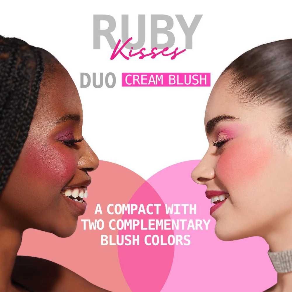 Ruby Kisses Duo Cream Blush – 6 Shades - Image 2