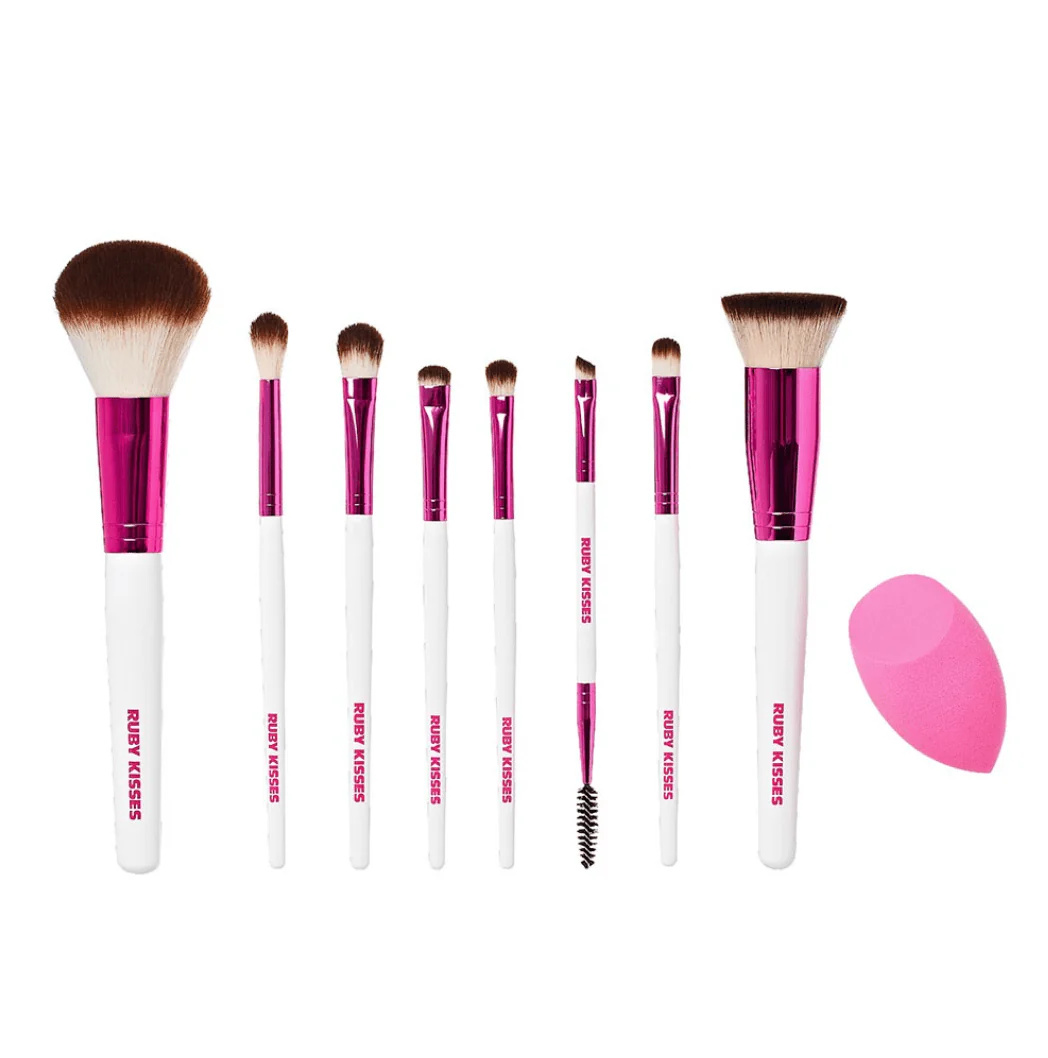 Ruby Kisses Essential Brush & Sponge Set