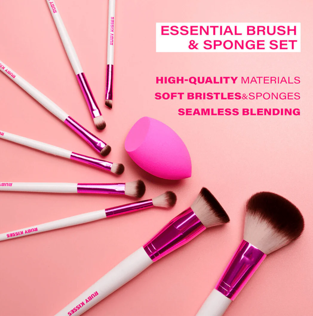 Ruby Kisses Essential Brush & Sponge Set - Image 5