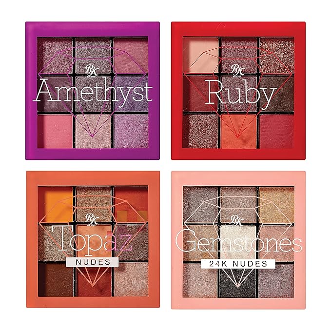 Ruby Kisses Eyeshadow Palette – 9 Richly Pigmented Colors