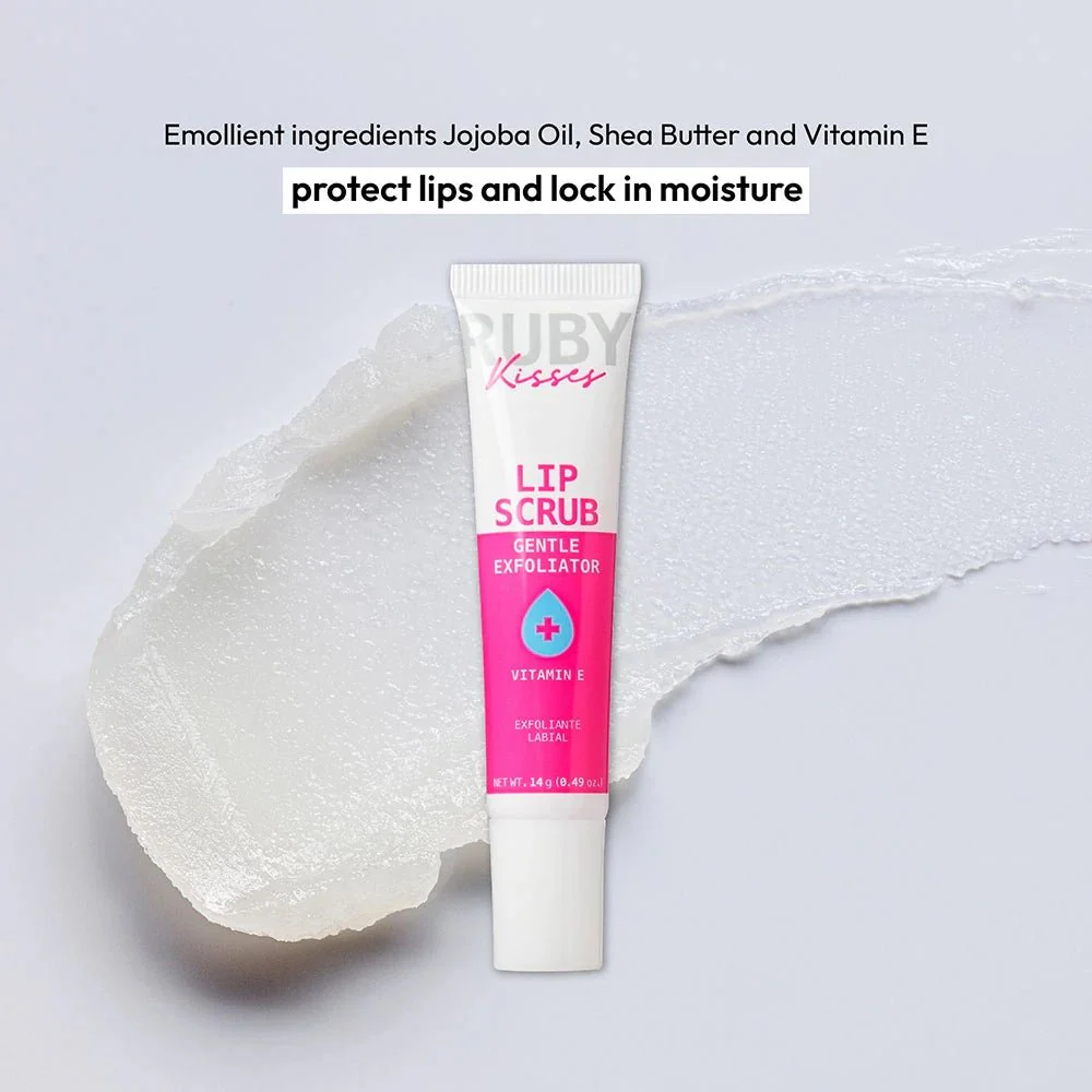 Ruby Kisses Gentle Lip Scrub – Exfoliating & Smoothing with Vitamin E 14g - Image 3