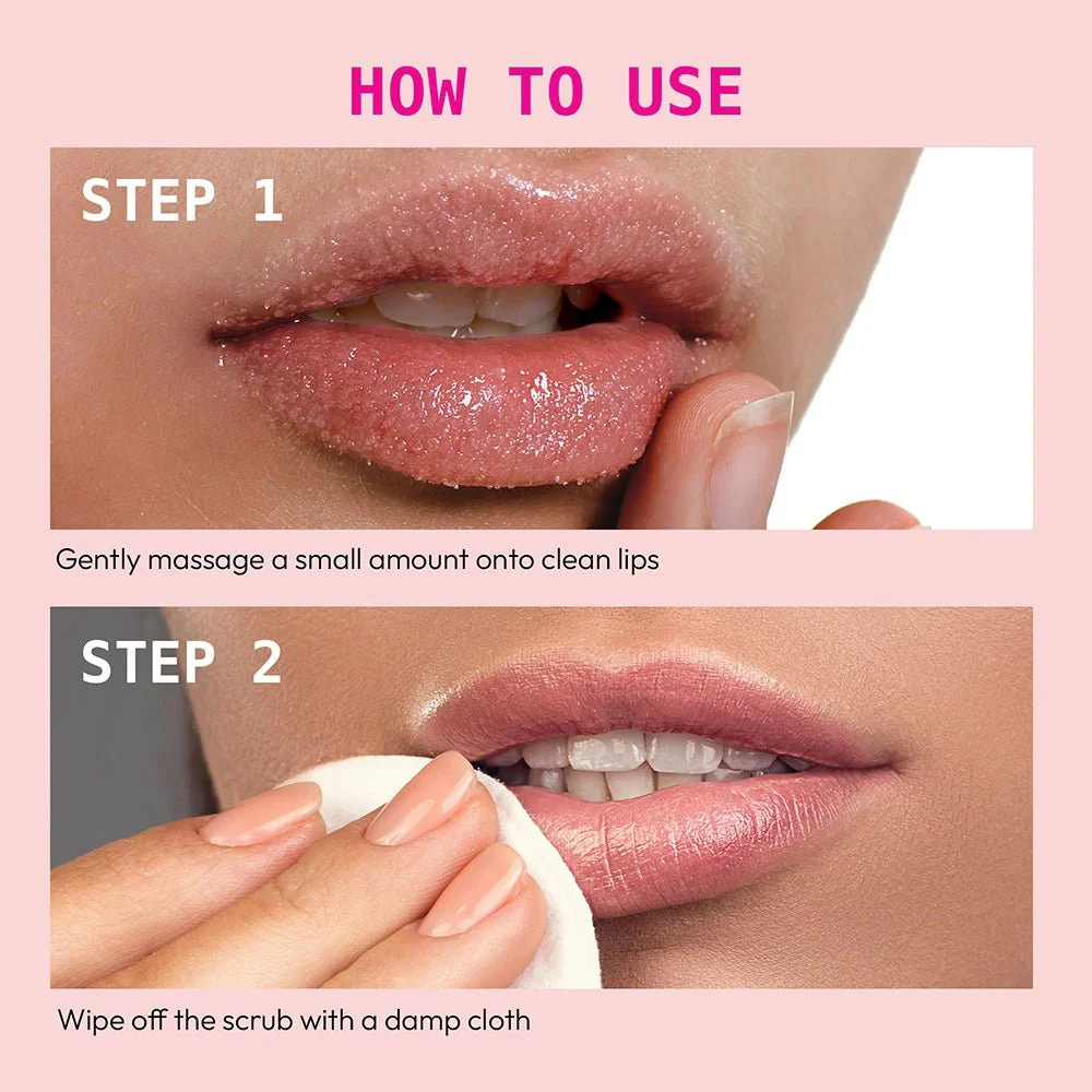 Ruby Kisses Gentle Lip Scrub – Exfoliating & Smoothing with Vitamin E 14g - Image 4