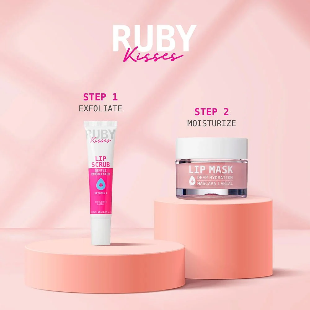 Ruby Kisses Gentle Lip Scrub – Exfoliating & Smoothing with Vitamin E 14g - Image 6